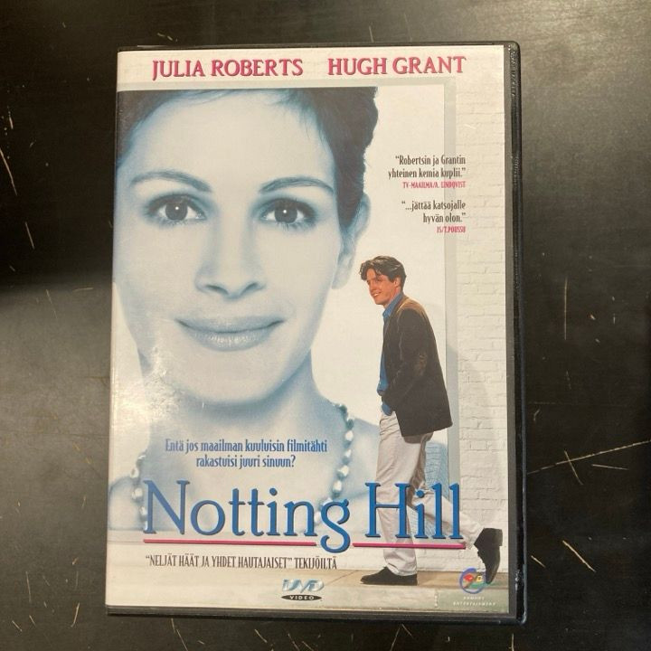 Notting Hill DVD (M-/M-) -komedia/draama-